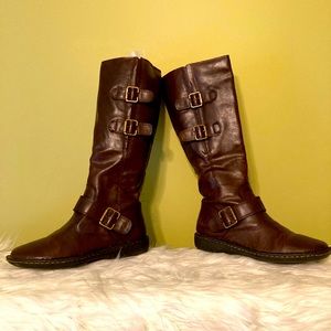 Brown BOC boots